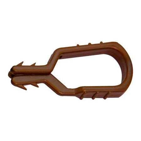 Gec Mr. Chain 2in Mr. Clip, Brown, Pack of 50 59010-50